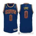 Camiseta Azul Love Cleveland Cavaliers #0 Revolution 30