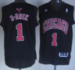 Camiseta D-Rose Chicago Bulls #1 Negro