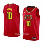 Camiseta Atlanta Hawks Jaylen Adams #10 Statement 2018-19 Rojo