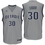 Camiseta Detroit Pistons Leuer #30 Gris
