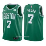 Camiseta Nino Boston Celtics Jaylen Brown Icon #7 2017-18 Verde