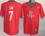 Camiseta Lin Houston Rockets #7 Rojo