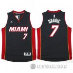 Camiseta Miami Heat Dragic #7 Negro