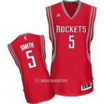 Camiseta Houston Rockets Smith #5 Rojo