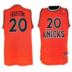 Camiseta New York Knicks Houston #20 Naranja