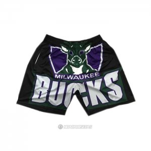 Pantalone Milwaukee Bucks Mitchell & Ness Big Face Verde