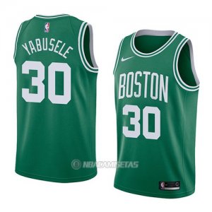Camiseta Boston Celtics Guerschon Yabusele #30 Icon 2018 Verde
