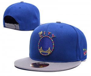 NBA Golden State Warriors Sombrero Azul Gris
