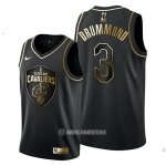 Camiseta Golden Edition Cleveland Cavaliers Andre Drummond #3 2019-20 Negro
