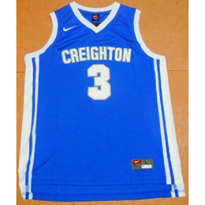 Camiseta NCAA Creigton Mcdermott #3 Azul