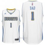 Camiseta Dia del Padre Denver Nuggets Dad #1 Blanco