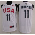 Camiseta USA 2016 Thompson #4 Blanco