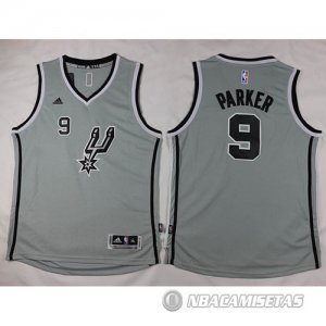 Camiseta Nino de Parker San Antonio Spurs Gris
