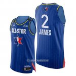 Camiseta All Star 2020 Western Conference Lebron James #2 Azul