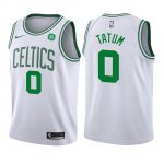 Camiseta Nino Boston Celtics Jayson Tatum Association #0 2017-18 Blanco