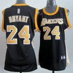 Camiseta Mujer de Bryant Los Angeles Lakers Negro