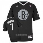 Camiseta Johnson Brooklyn Nets #7 Negro