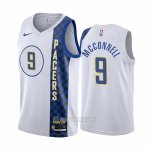 Camiseta Indiana Pacers T.j. Mcconnell #9 Ciudad Blanco