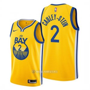 Camiseta Golden State Warriors Willie Cauley-Stein #2 Statement The Bay Oro