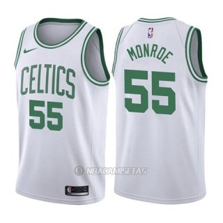 Camiseta Boston Celtics Greg Monroe #55 Association 2017-18 Blanco