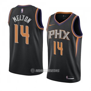 Camiseta Phoenix Suns De'anthony Melton #14 Statement 2018 Negro