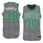 Camiseta Navidad 2018 Boston Celtics Guerschon Yabusele #30 Verde