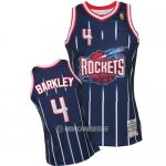Camiseta Retro Houston Rockets Barkley #4 Azul