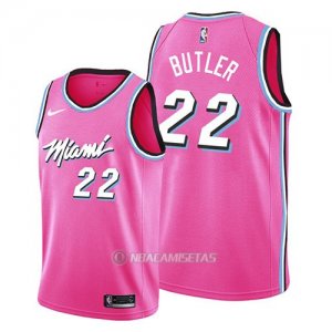 Camiseta Miami Heat Jimmy Butler #22 Earned 2019 Rosa