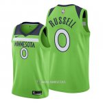 Camiseta Minnesota Timberwolves D'angelo Russell #0 Statement 2019-20 Verde