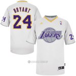 Camiseta Bryant Los Angeles Lakers #24 Blanco