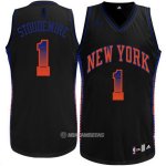 Camiseta Ambiente New York Knicks Stoudemire #1 Negro