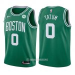 Camiseta Nino Boston Celtics Jayson Tatum Icon #0 2017-18 Verde
