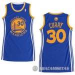 Camiseta Mujer de Curry Golden State Warriors #30 Azul