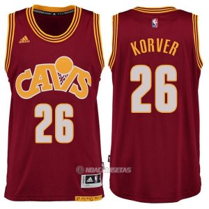 Camiseta Cleveland Cavaliers Korver #26 Rojo2