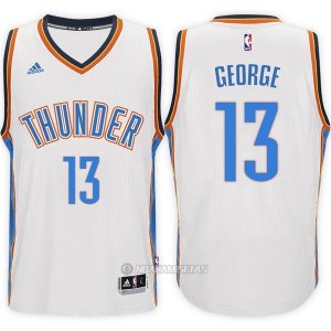 Camiseta Oklahoma City Thunder George #13 Blanco