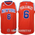 Camiseta New York Knicks Stoudemire #6 Naranja