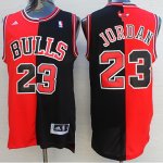 Camiseta Bulls Jordan #23 Rojo Negro