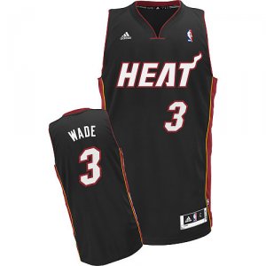 Camiseta Negro Wade Miami Heat Revolution 30