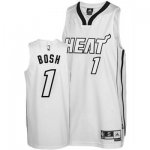 Camiseta Bosh Miami Heat #1 Blanco