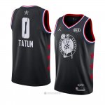 Camiseta All Star 2019 Boston Celtics Jayson Tatum #0 Negro