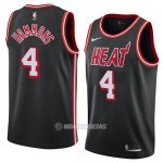 Camiseta Miami Heat Aj Hammons #4 Classic 2018 Negro