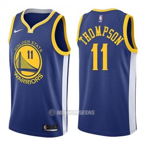 Camiseta Golden State Warriors Klay Thompson #11 Icon 2018 Azul