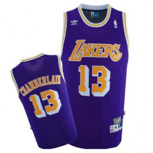 Camiseta Los Angeles Lakers Chamberlain #13 Purpura