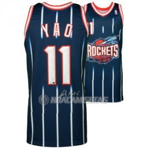 Camiseta Retro Houston Rockets Yao #11 Azul
