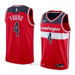 Camiseta Washington Wizards Mike Young #4 Icon 2018 Rojo