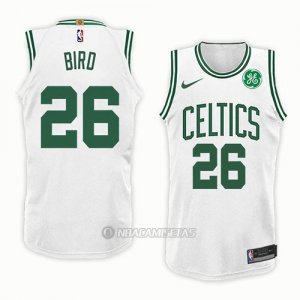 Camiseta Boston Celtics Jabari Bird #26 Association 2018 Blanco