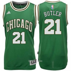 Camiseta Chicago Bulls Butler #21 Verde