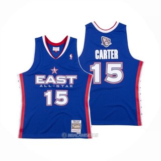 Camiseta All Star 2005 Brooklyn Nets Vince Carter #15 Azul