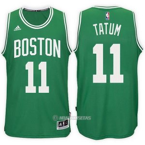 Camiseta Boston Celtics Tatum #11 Verde