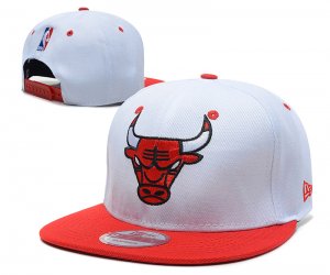 NBA Chicago Bulls Sombrero Blanco Rojo 2014